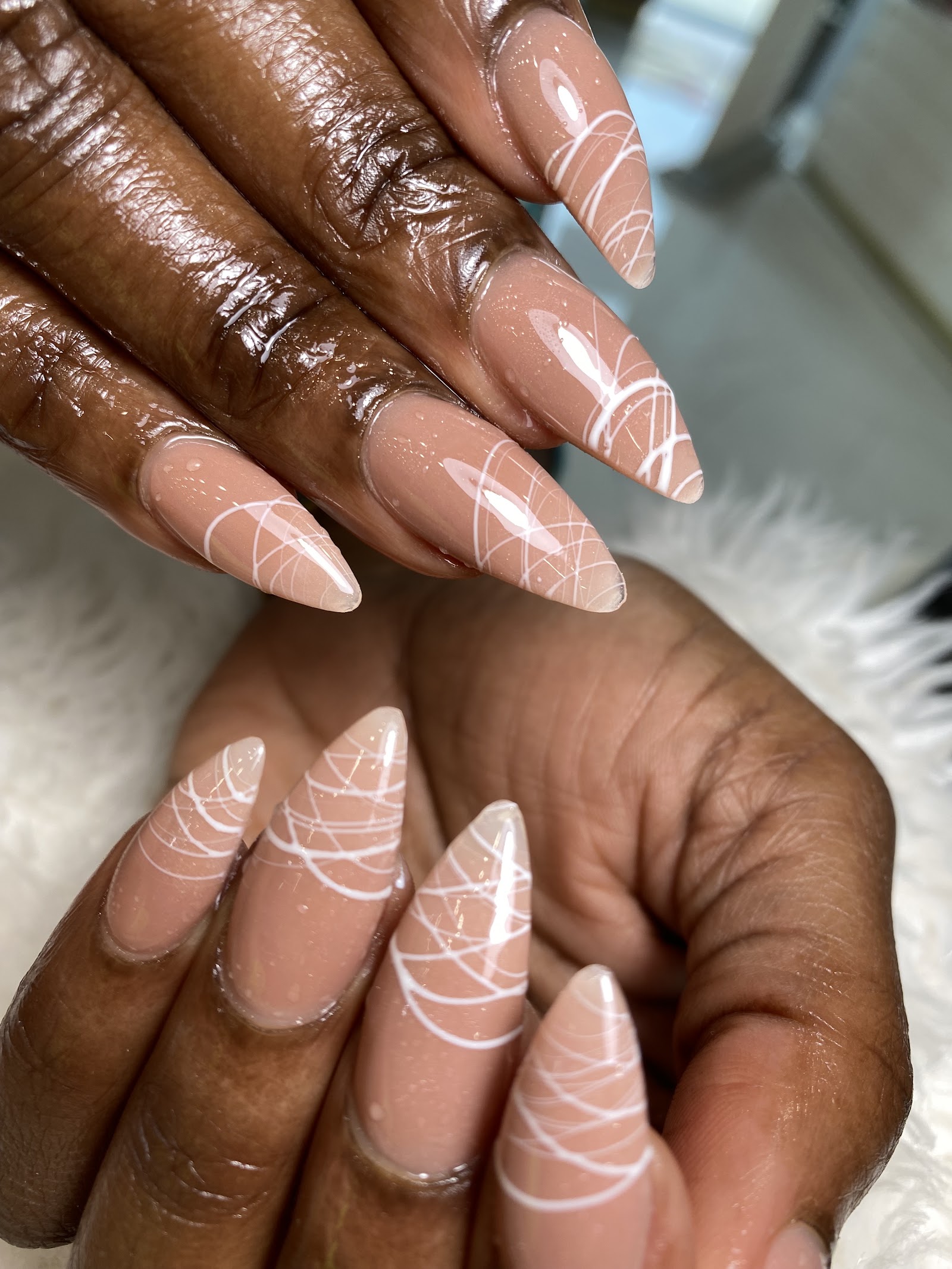 LV Nail Lounge & Spa nail work in Columbia, South Carolina
